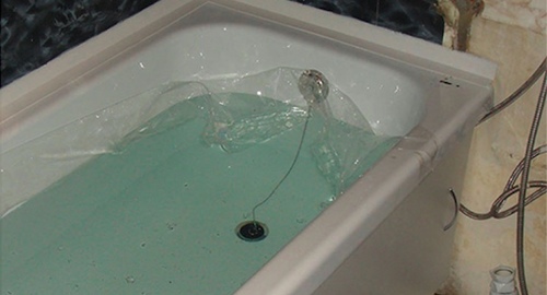 Установкой акрилового вкладыша | Верхние Котлы